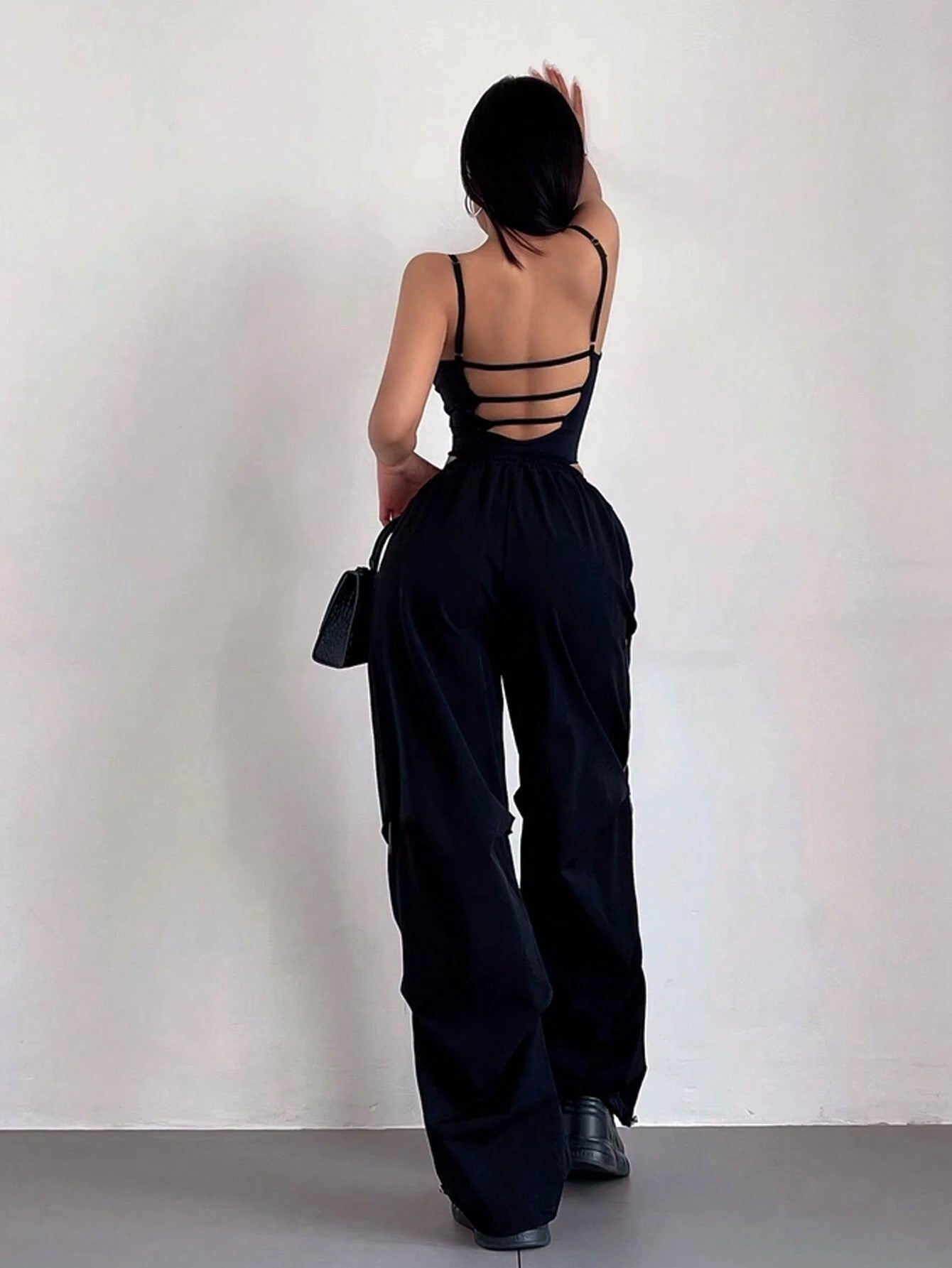 Backless Sleeveless Bodysuit