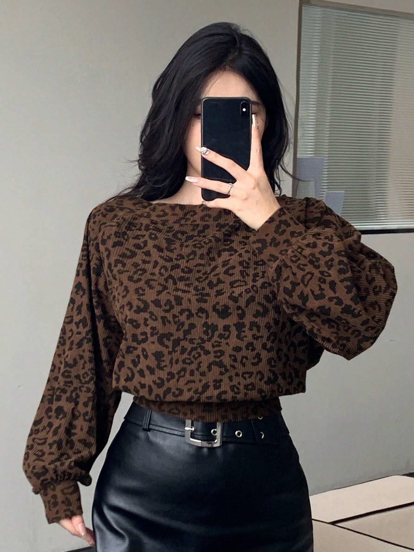 Leopard Sweatshirt