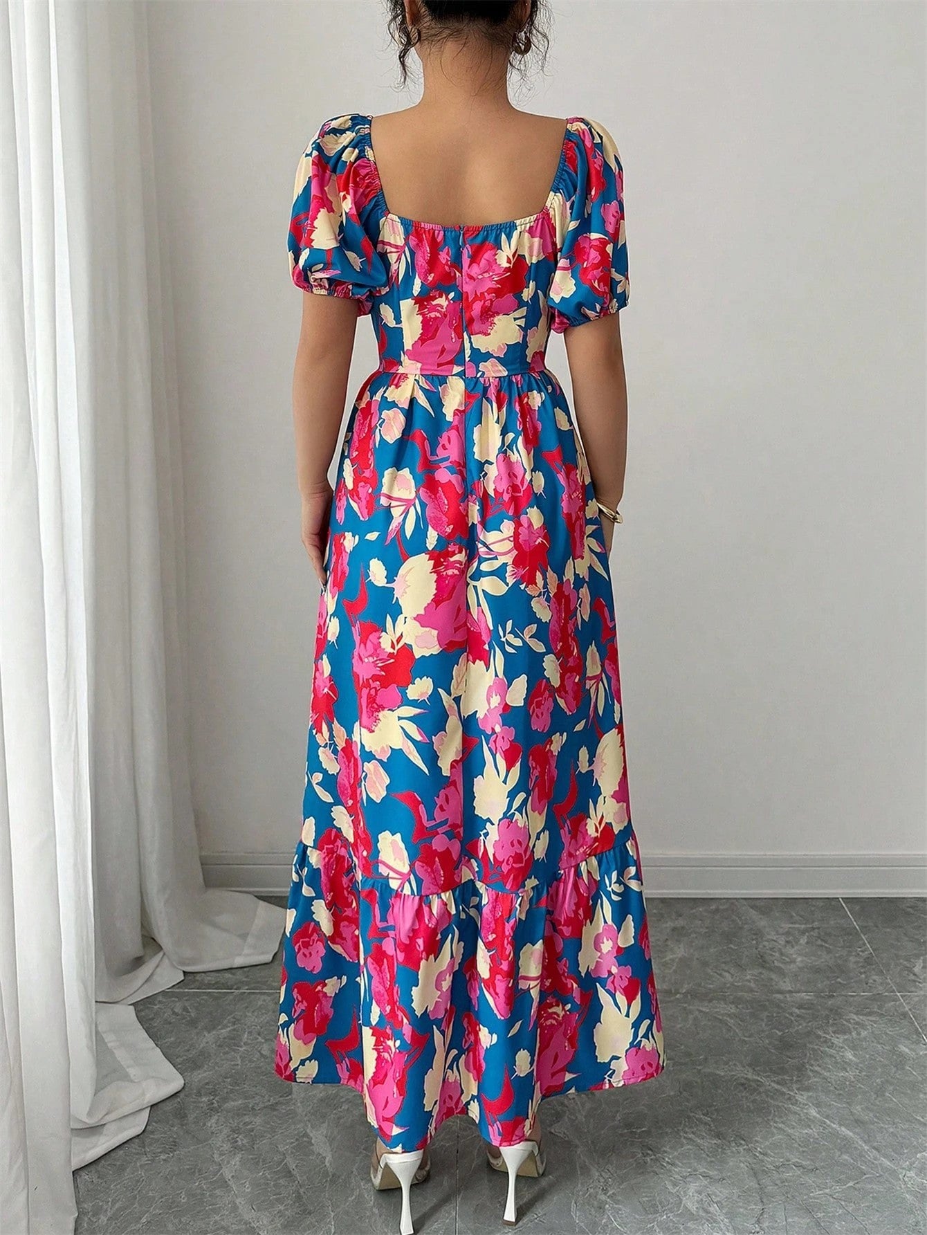 Puff Sleeve Dress