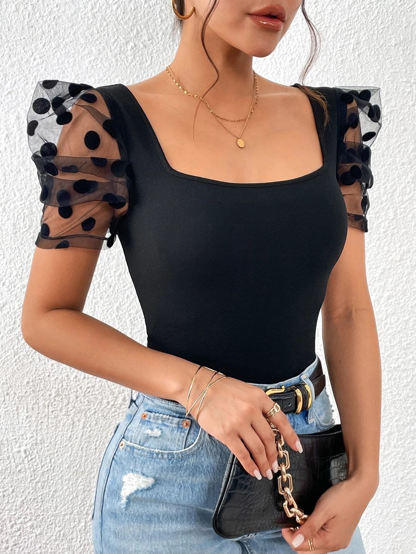 Square Neck T-Shirt