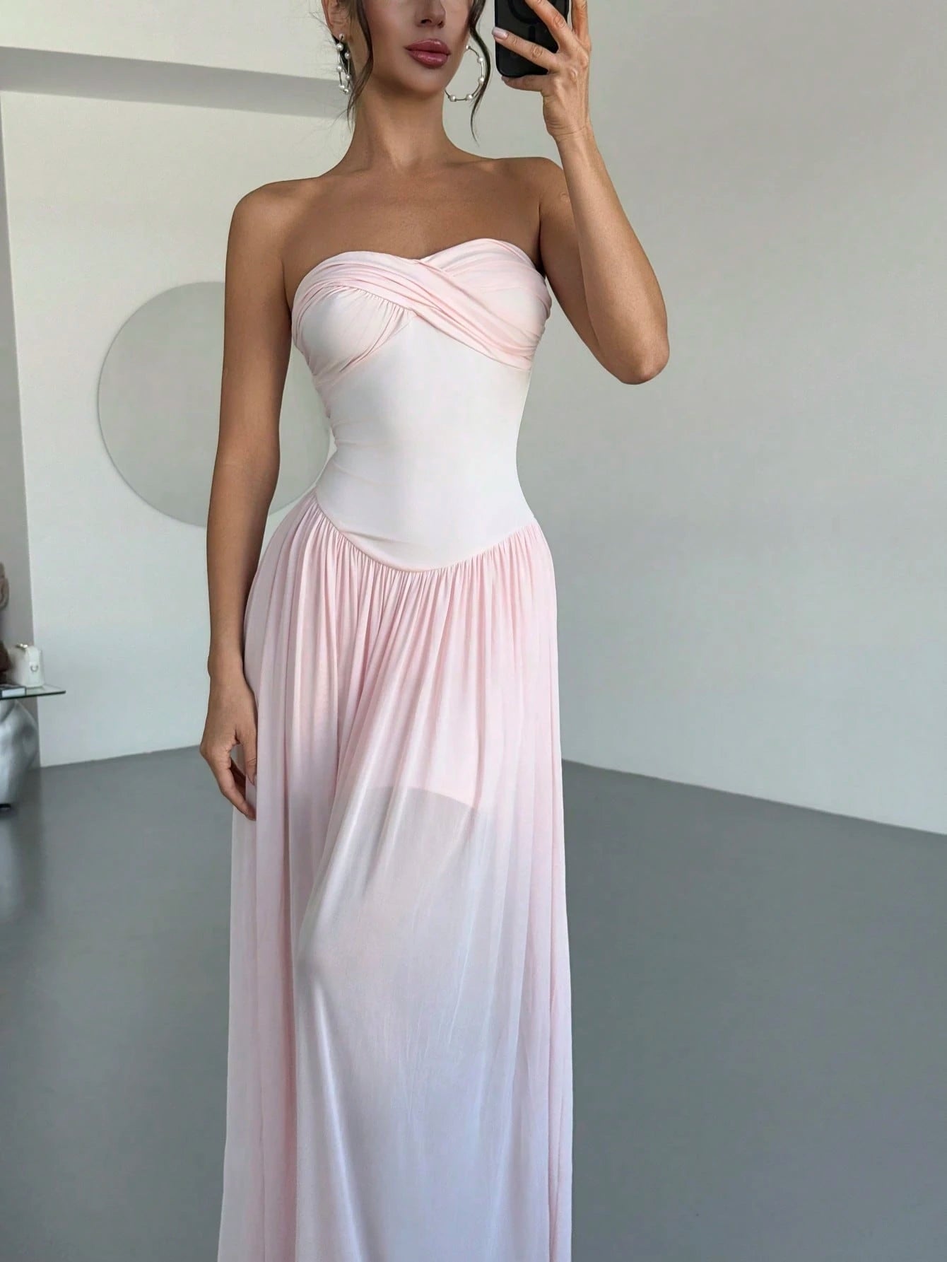 Pink Sleeves Dress