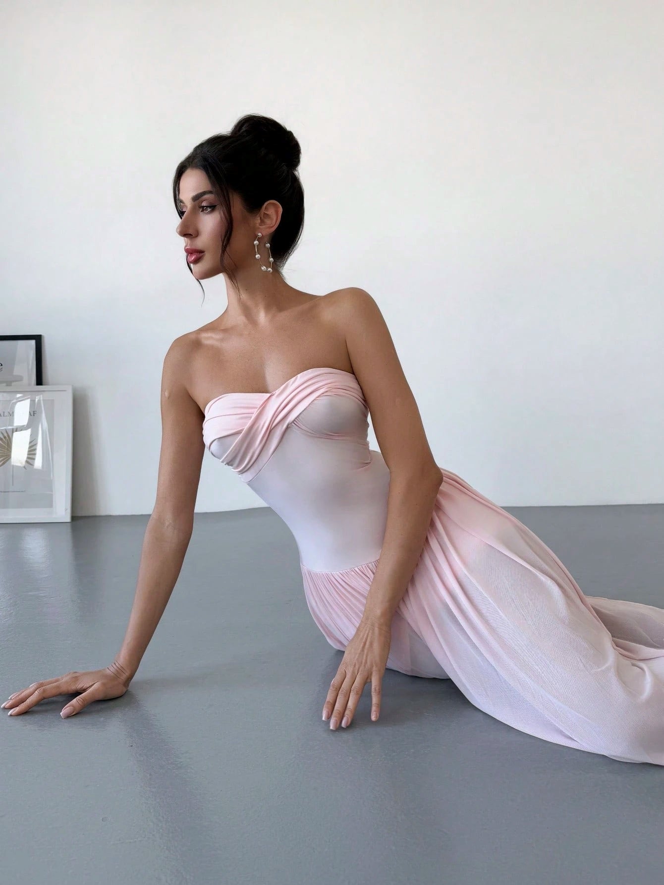 Pink Sleeves Dress
