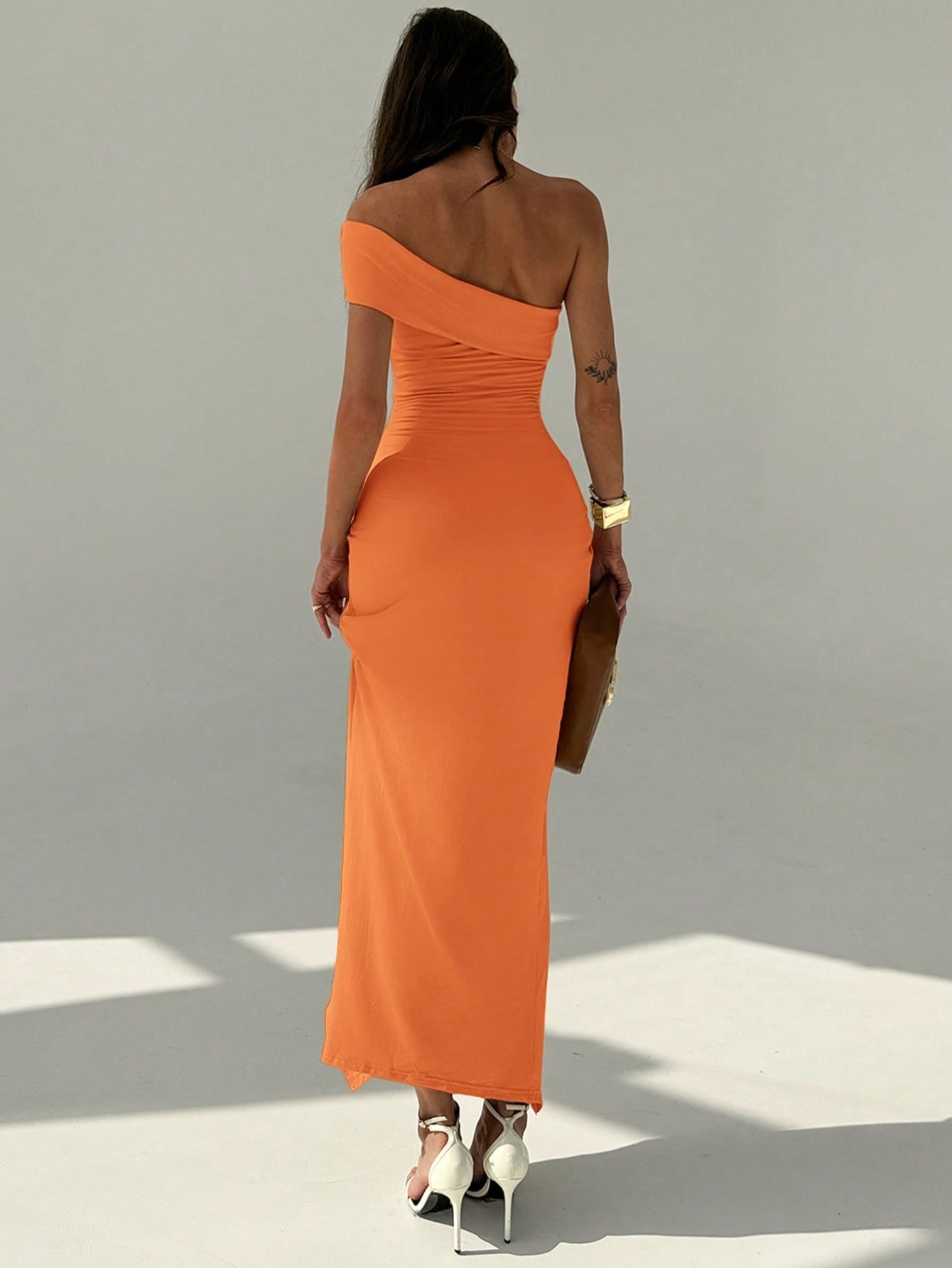 Off Shoulder Maxi Dress