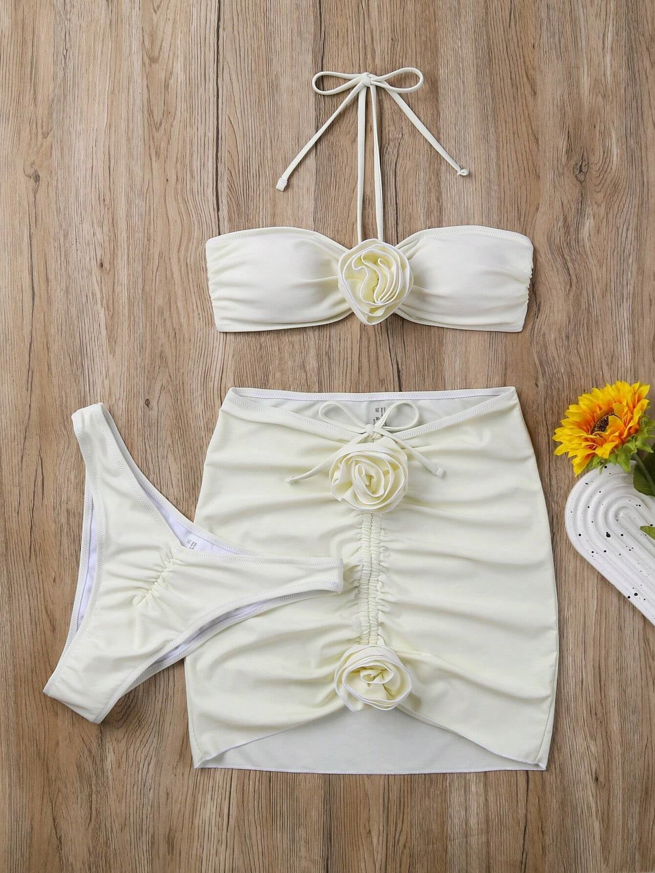 Three-Piece Bikini Set