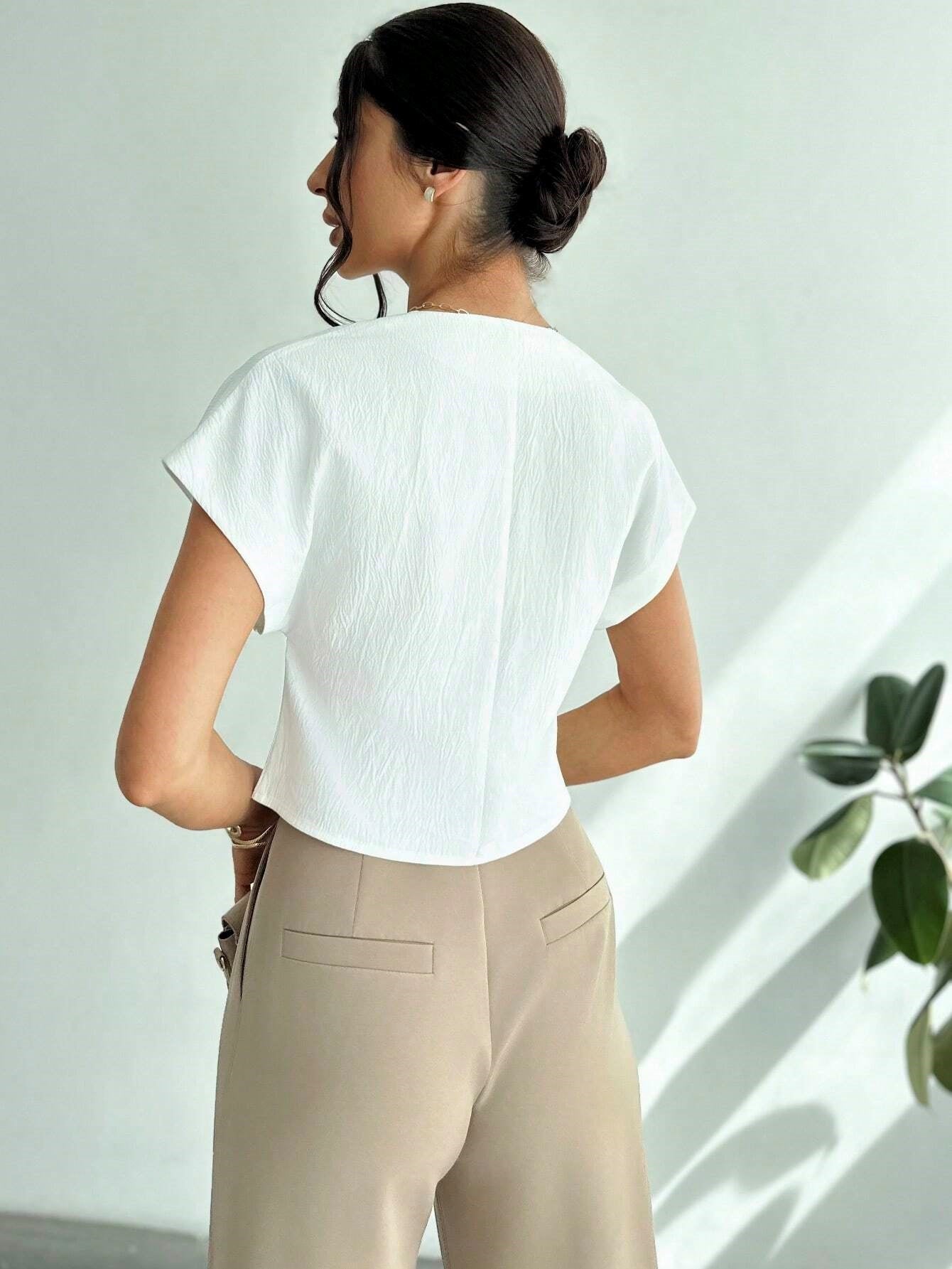 V-Neck Work Shirt
