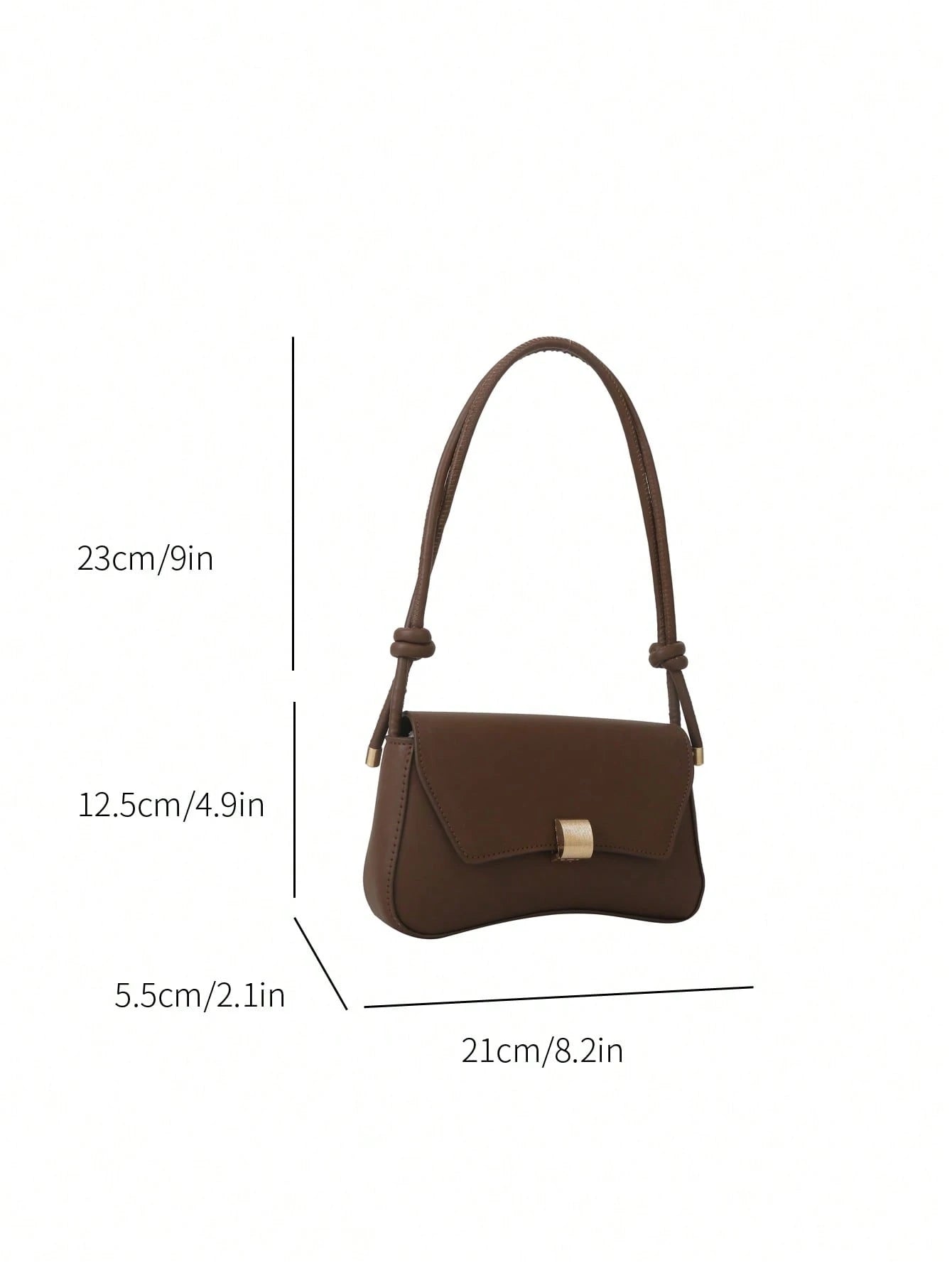 Dark Brown Leather Bag
