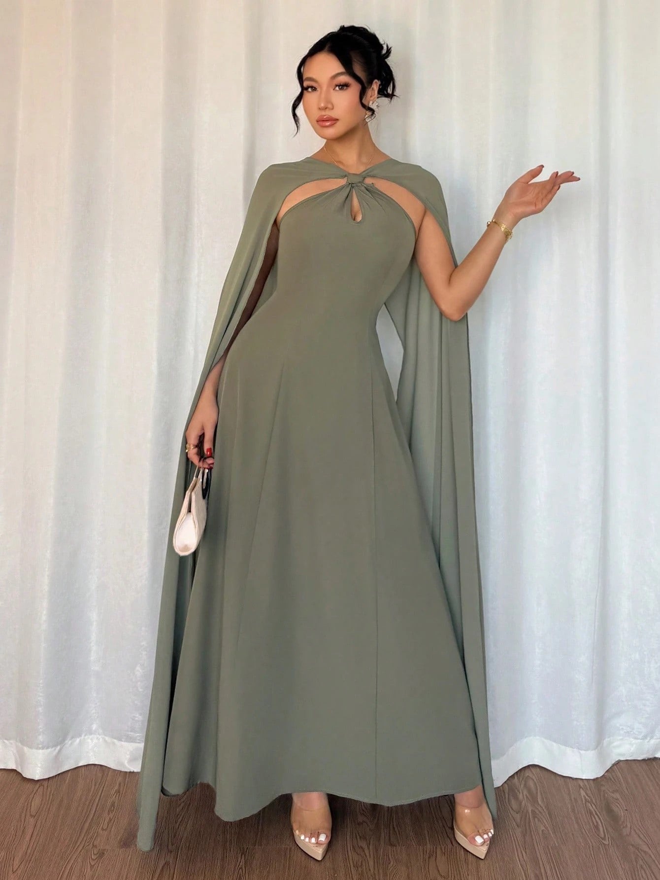 Green Long Dress