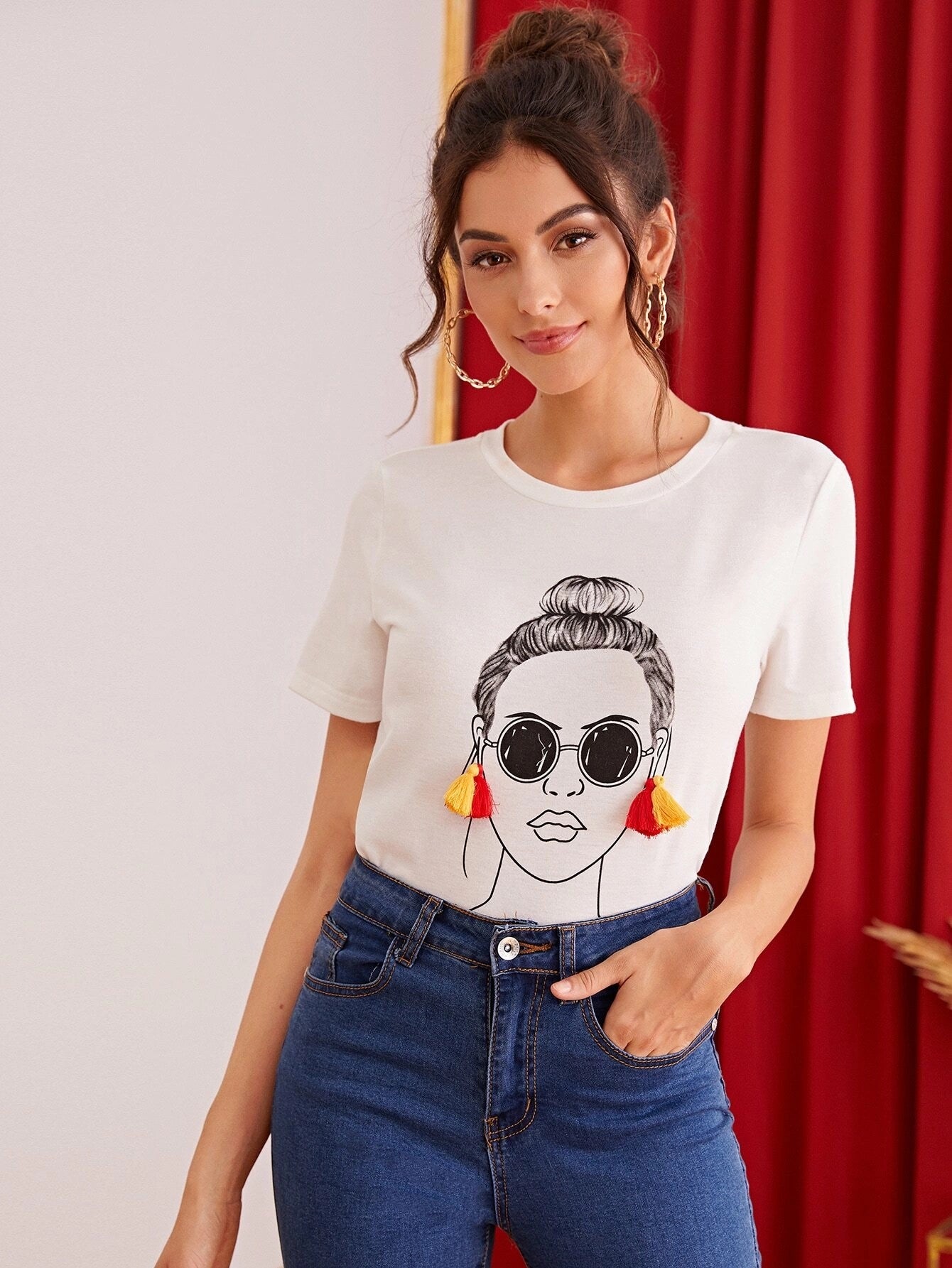 White T-shirt