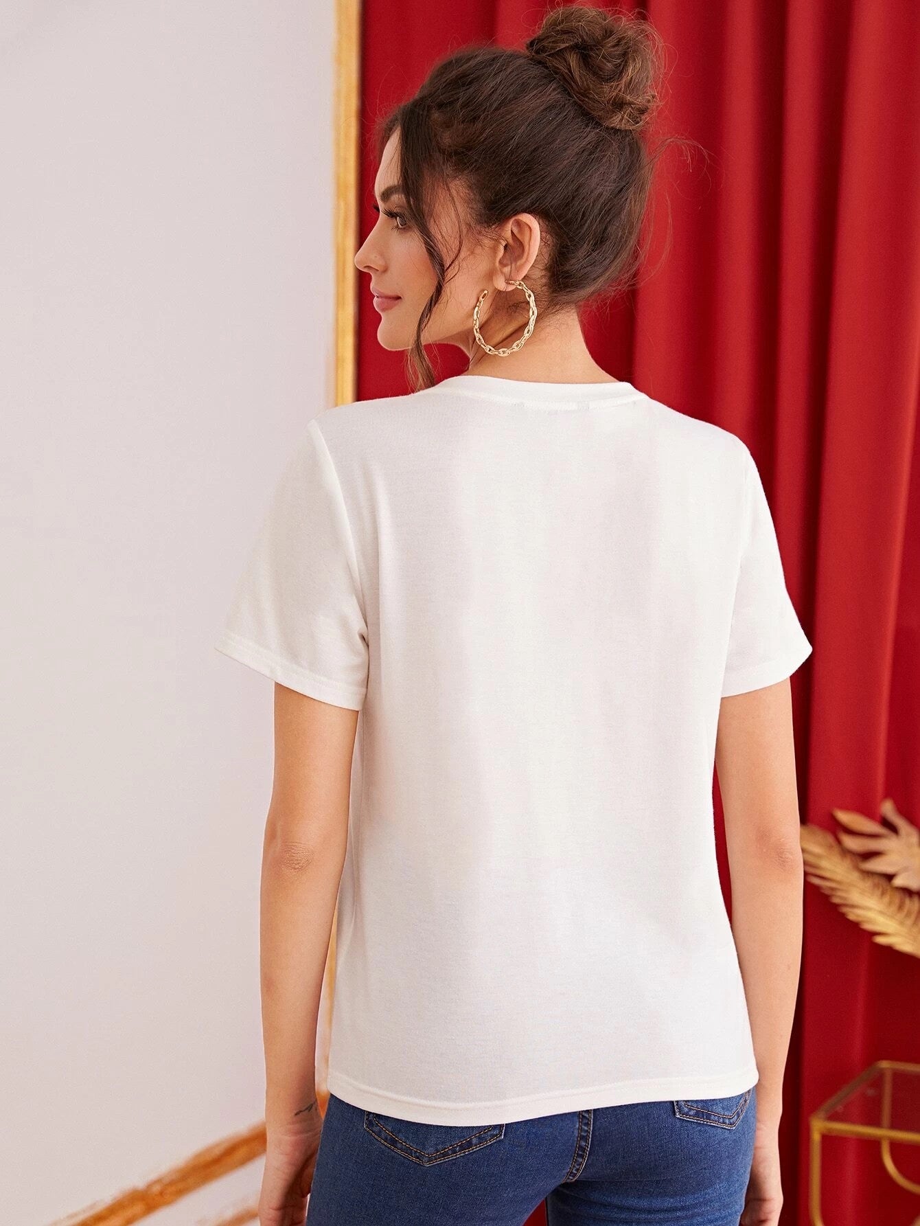 White T-shirt