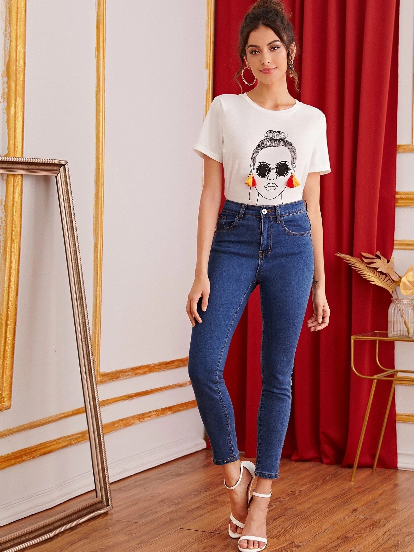 White T-shirt