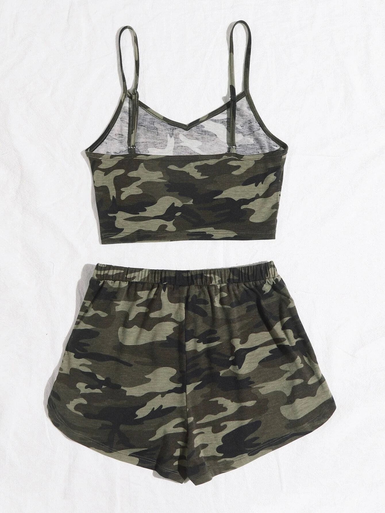Top and Shorts Set