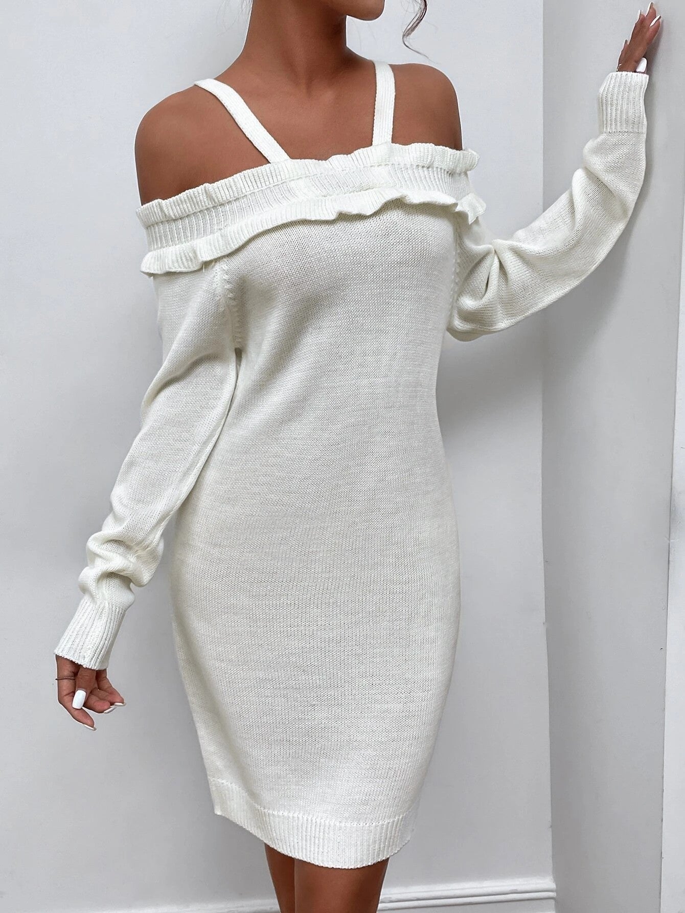 فستان بدون الحزام