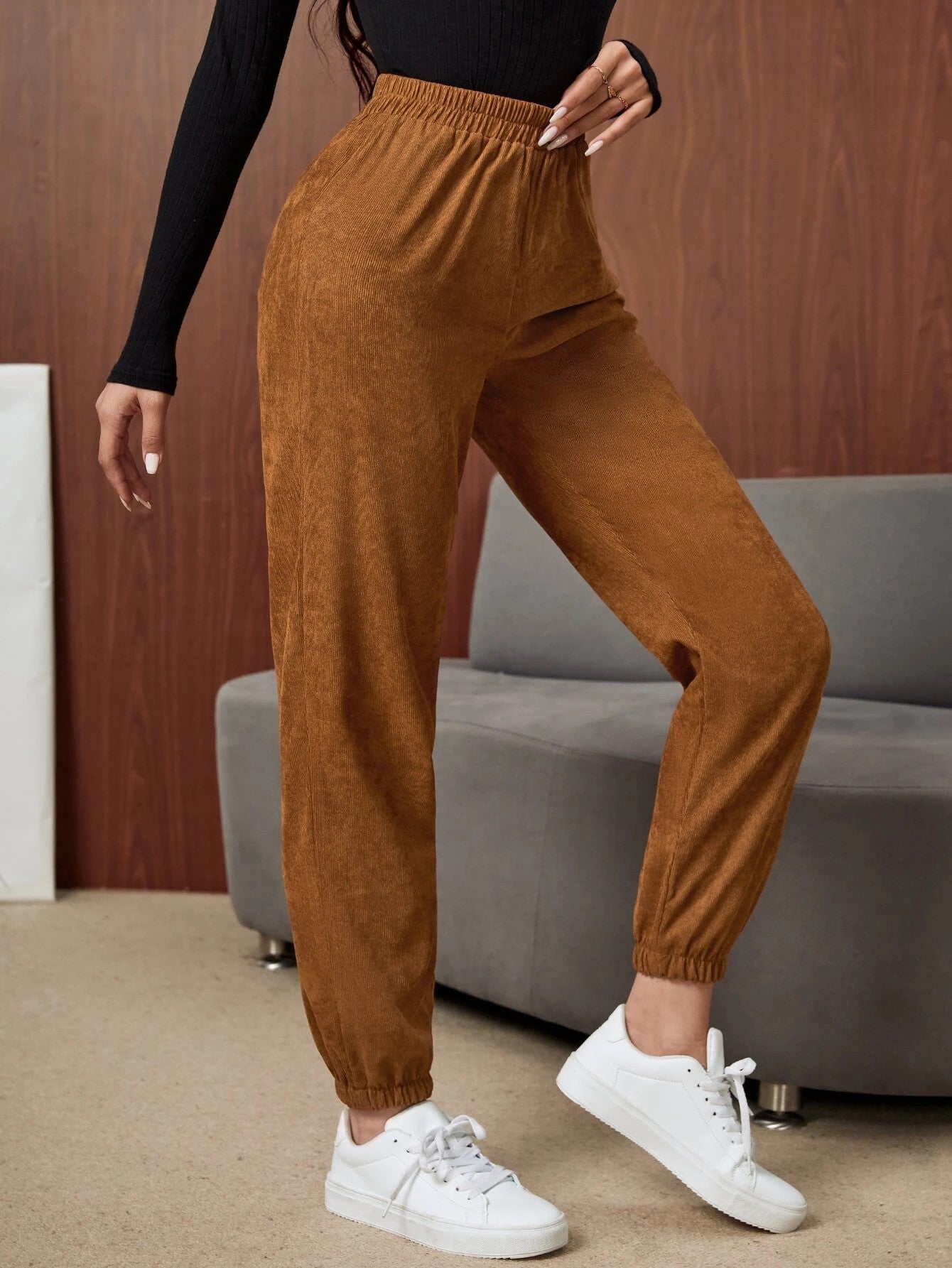 Corduroy Carrot Pants