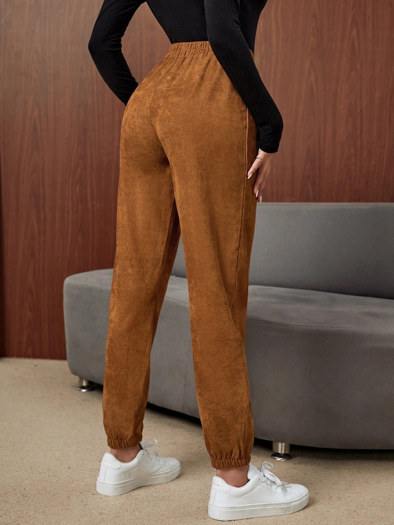 Corduroy Carrot Pants