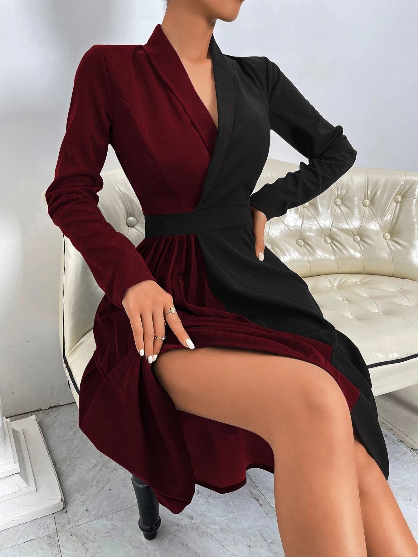 Two Tone Dress