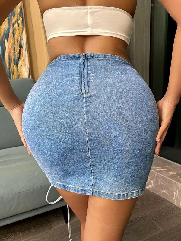 Denim Skirt