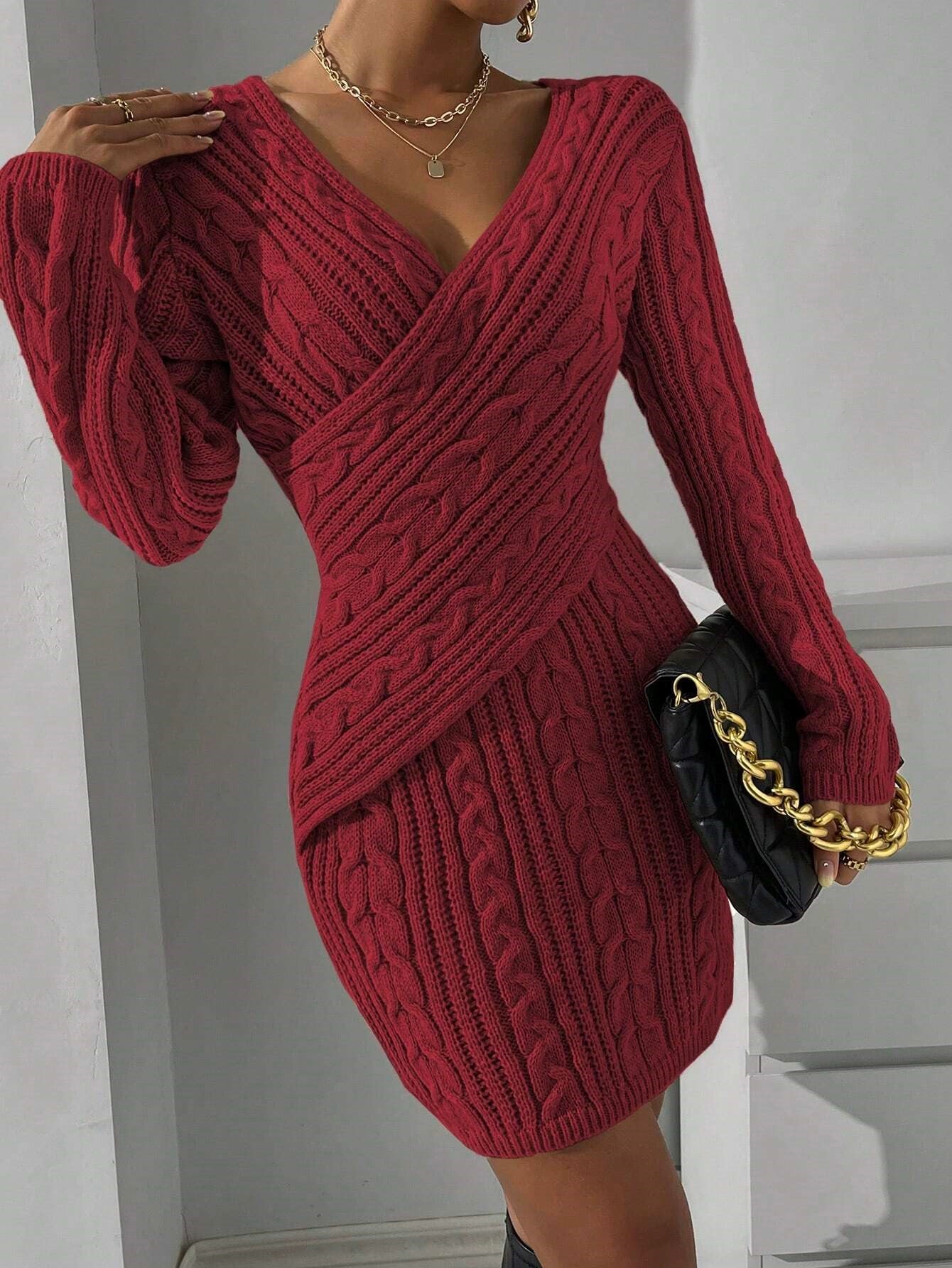 Sweater Bodycon Dress Barbiee Closet Sweater Bodycon Dress Barbiee Closet