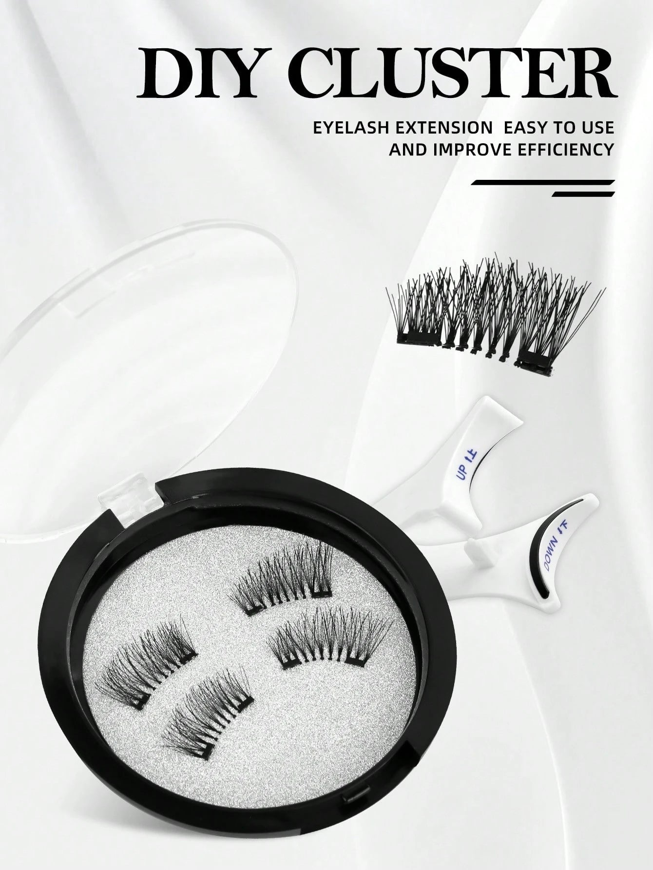 Reusable Natural Magnetic Eyelashes