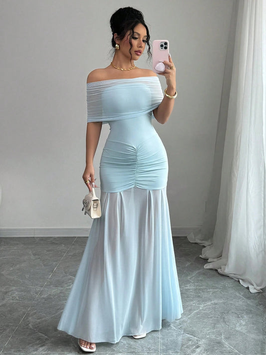 Off Shoulder Mini Dress