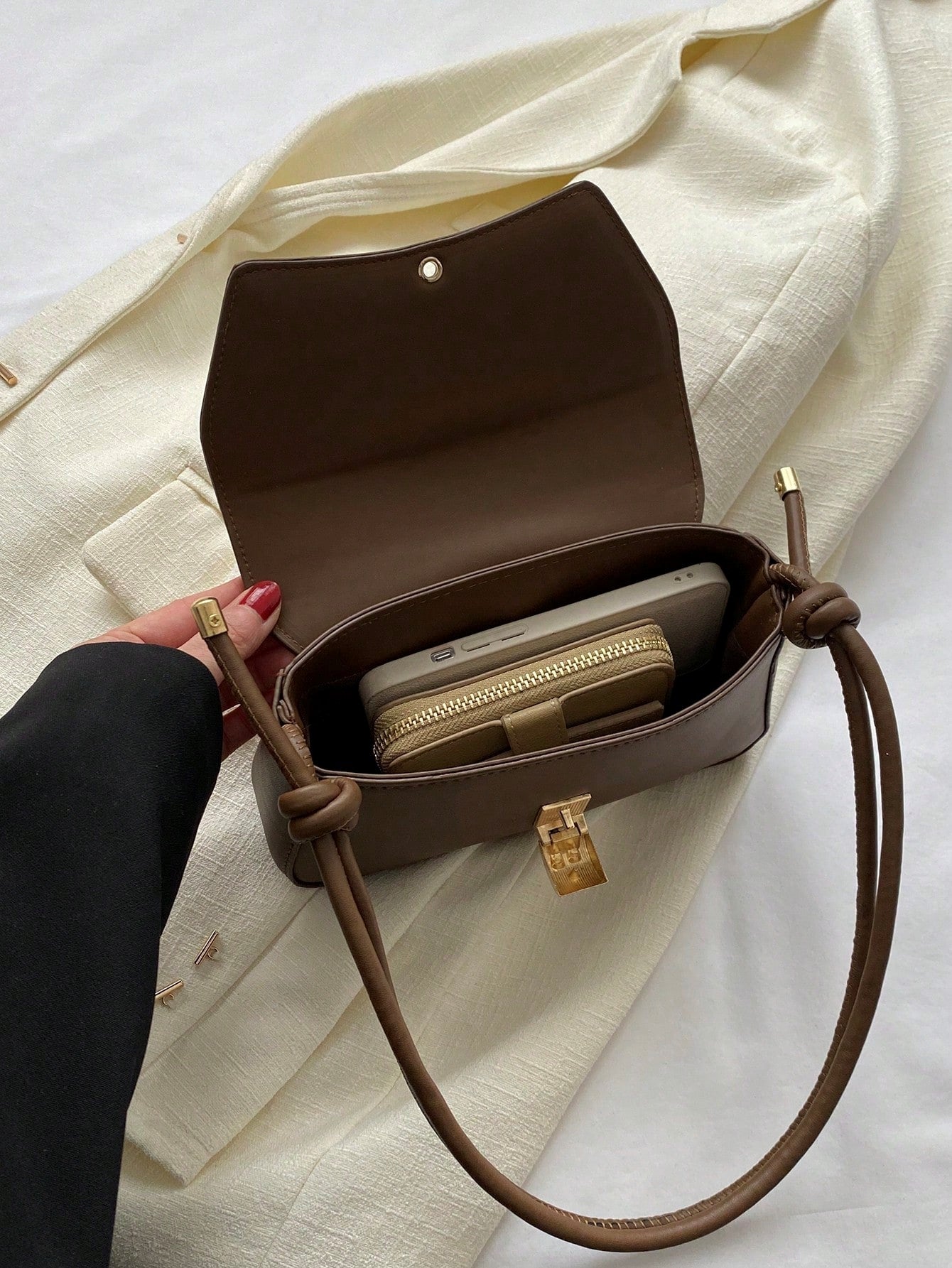 Dark Brown Leather Bag Dark Brown Leather Bag
