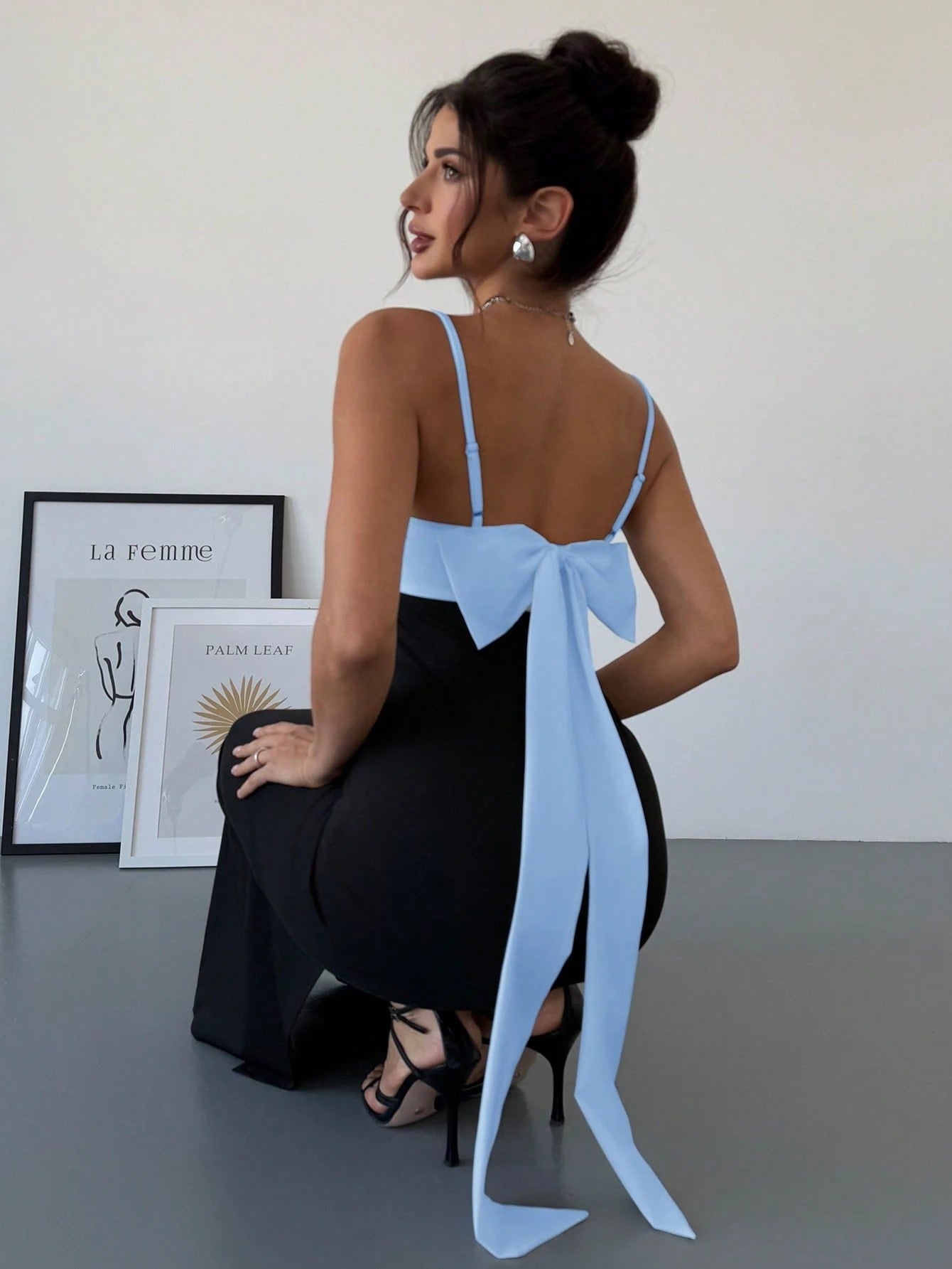 Backless Maxi Dress | Fabric Soft - Plain - ** Stretch: Medium Stretch Backless Maxi Dress | Fabric Soft - Plain - ** Stretch: Medium Stretch