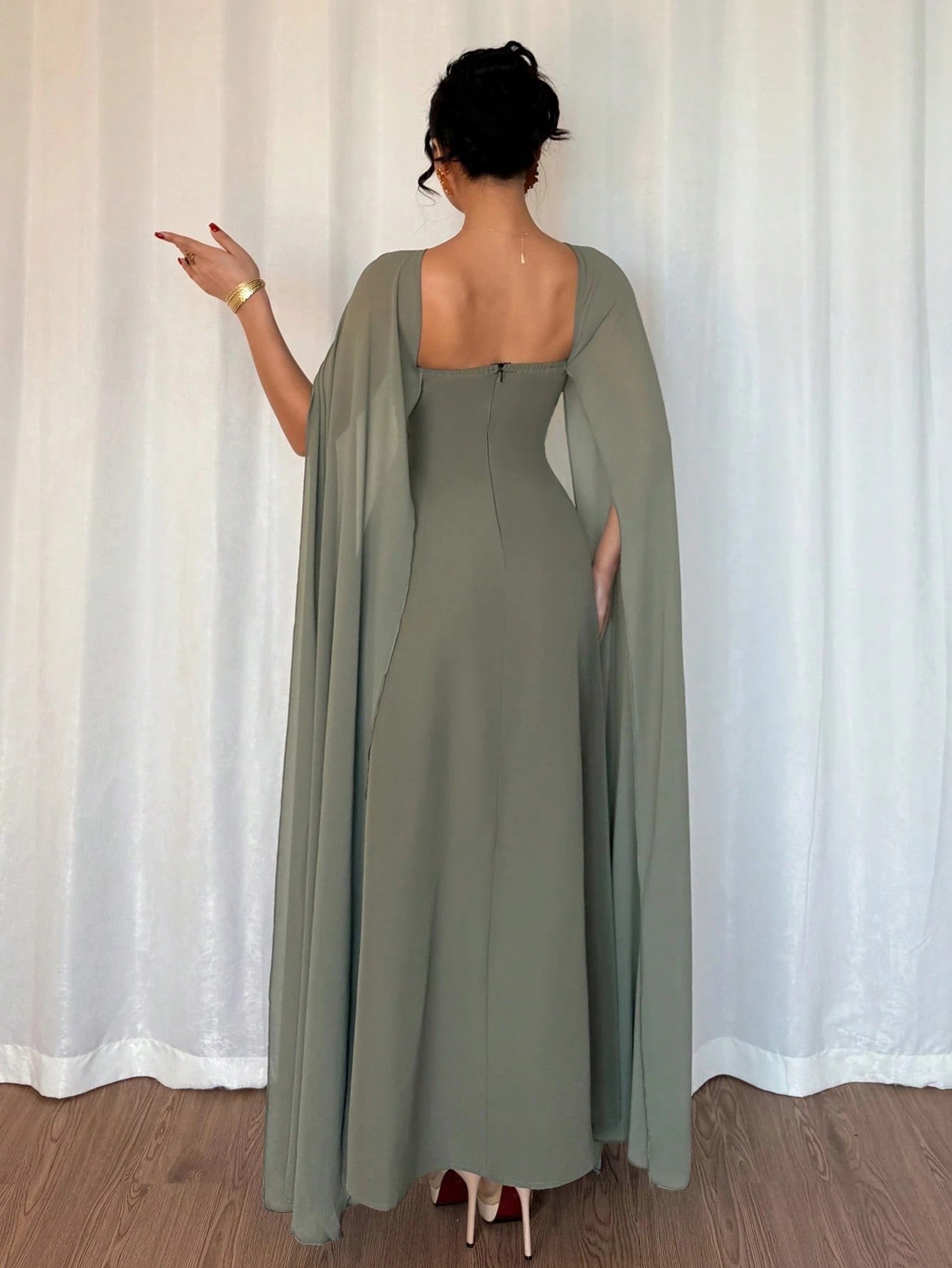 Green Long Dress