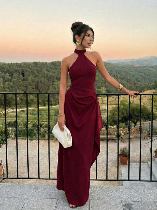 Burgundy Maxi Dress