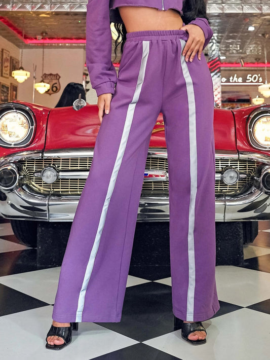 Purple Charleston Pants