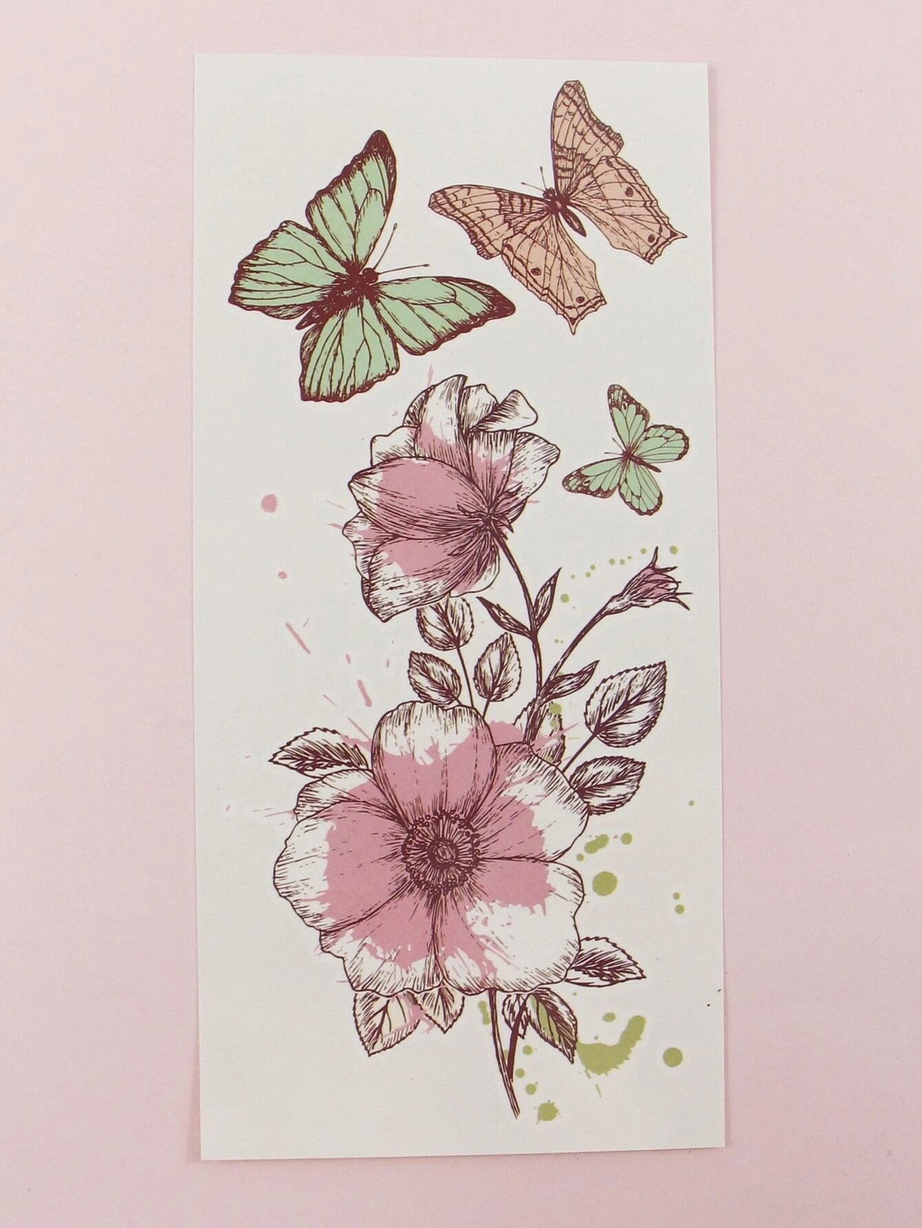 Flower Pattern Tattoo